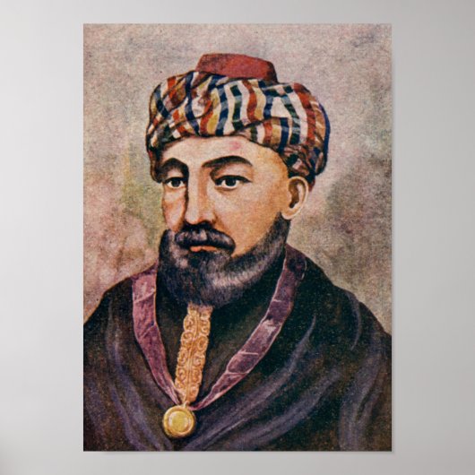 Rabbi Moses Maimonides - The Rambam Poster (Voorkant)