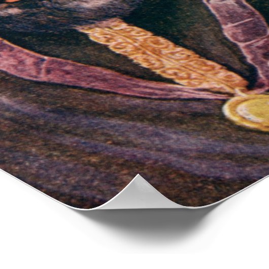 Rabbi Moses Maimonides - The Rambam Poster (Hoek)