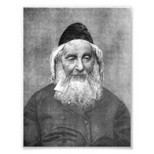 Rabbi Naftali Tzvi Yehuda Berlin - The Netziv Foto Afdruk