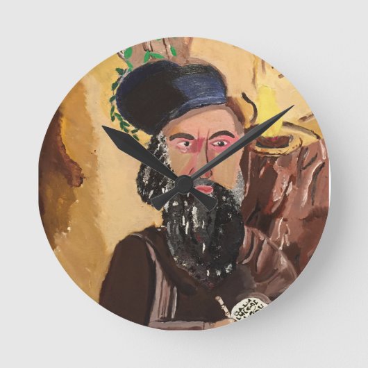 Rabbi Shimon Bar Yochai Kabbalah Ronde Klok (Voorkant)