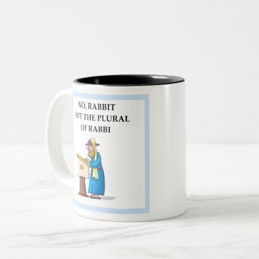 RABBI TWEEKLEURIGE KOFFIEMOK (Voorkant links)