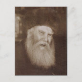 Rabbi Yosef Yitzchak Schenersohn Briefkaart (Voorkant)