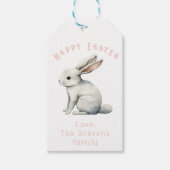 Rabbijn met predikWaterverf  Cadeaulabel (Voorkant)