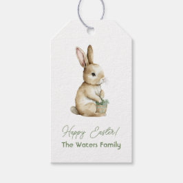 Rabbijn met predikWaterverf  Cadeaulabel