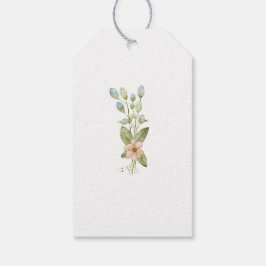 Rabbijn met predikWaterverf  Cadeaulabel