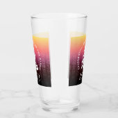 Rabbit 兔 Red Gold Chinese Zodiac Lunar Symbol Glas (Rechts)