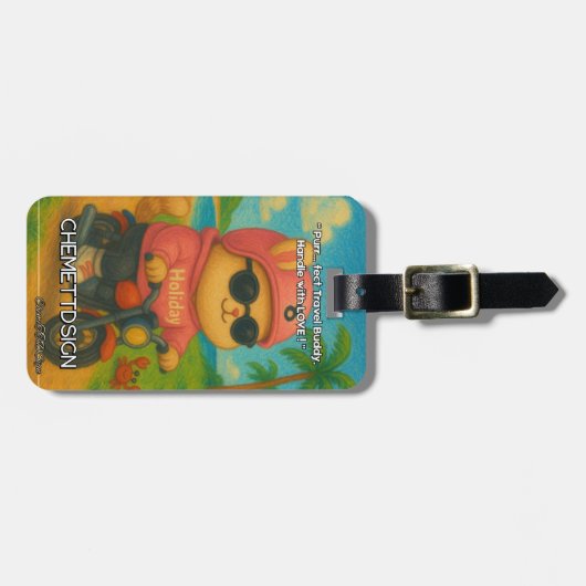 Rabbit 05 Kids Bagagelabel (Voorkant horizontaal)