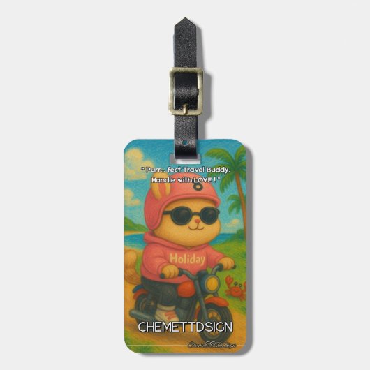 Rabbit 05 Kids Bagagelabel (Voorkant verticaal)