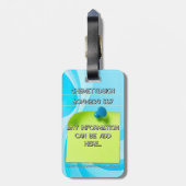 Rabbit 05 Kids Bagagelabel (Achterkant verticaal)