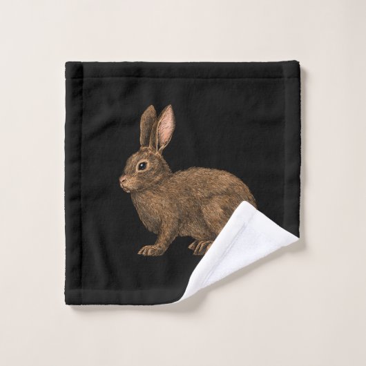 Rabbit 2 bad handdoek (Wasdoekje)