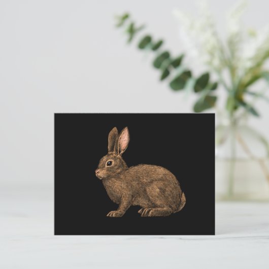 Rabbit 2 briefkaart (Staand voorkant)