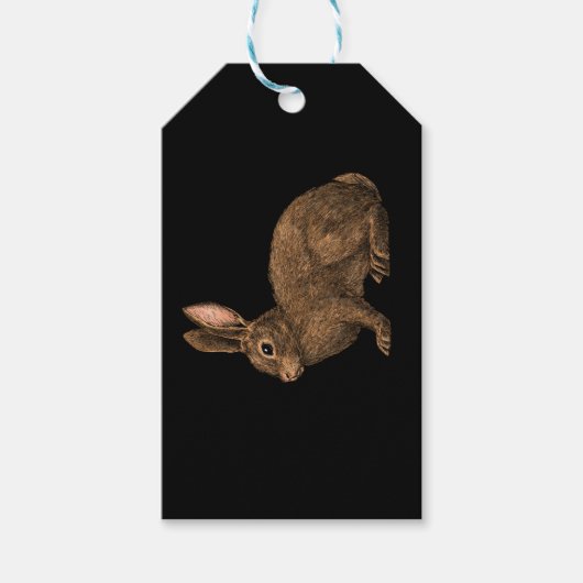 Rabbit 2 cadeaulabel (Voorkant)