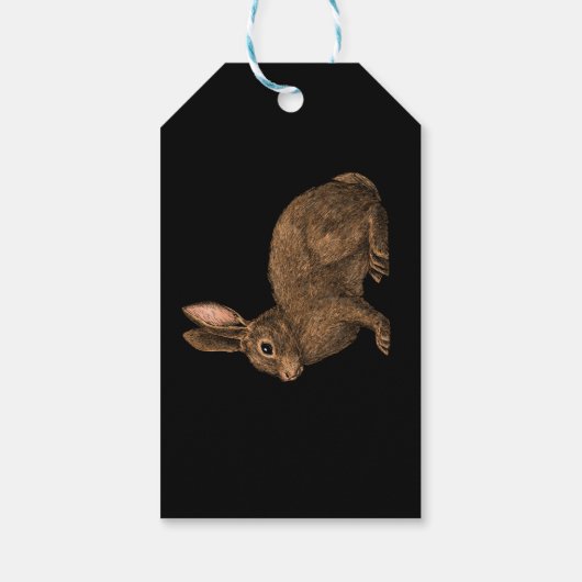 Rabbit 2 cadeaulabel (Achterkant)