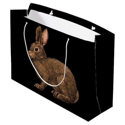 Rabbit 2 groot cadeauzakje (Achterkant Gekanteld)