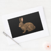 Rabbit 2 rechthoekige sticker (Envelop)