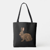 Rabbit 2 tote bag (Achterkant)