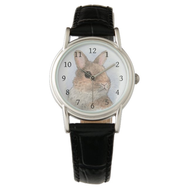 Rabbit 62 bunny horloge (Voorkant)