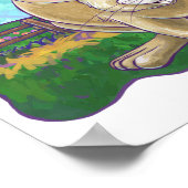 Rabbit Animal Parade Personalized Room Poster (Hoek)