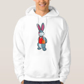 Rabbit as Basketball player with Basketball Hoodie (Voorkant)