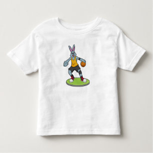 Rabbit as Basketball player with Basketball Kinder Shirts