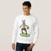Rabbit as Basketball player with Basketball Trui (Voorkant volledig)
