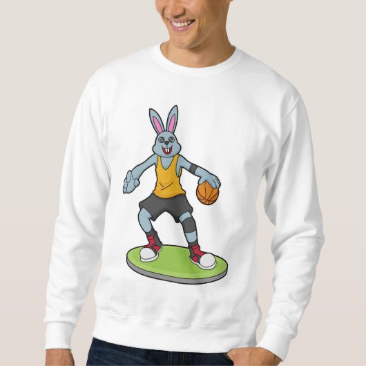 Rabbit as Basketball player with Basketball Trui (Voorkant)