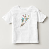 Rabbit as Fairy with Magic wand Kinder Shirts (Voorkant)