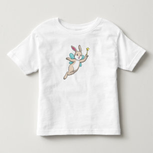 Rabbit as Fairy with Magic wand Kinder Shirts