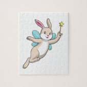 Rabbit as Fairy with Magic wand Legpuzzel (Verticaal)