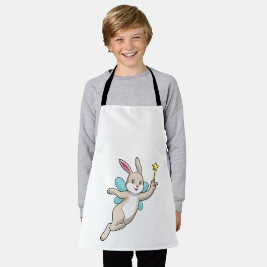 Rabbit as Fairy with Magic wand Schort (Gedragen)