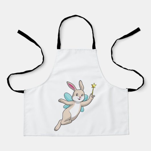 Rabbit as Fairy with Magic wand Schort (Voorkant)