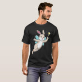 Rabbit as Fairy with Magic wand T-shirt (Voorkant volledig)