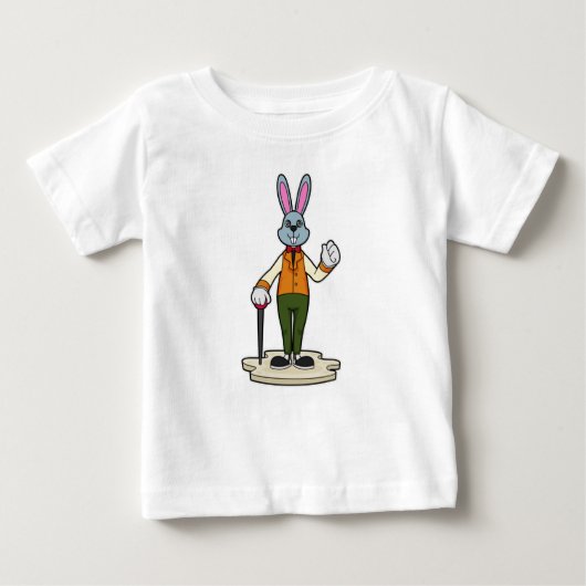 Rabbit as Gentleman with Cane (Voorkant)