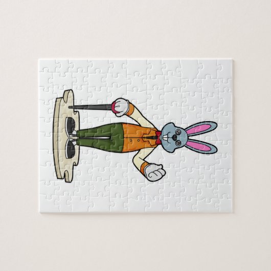 Rabbit as Gentleman with Cane Legpuzzel (Horizontaal)