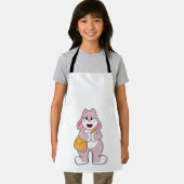 Rabbit as Hiker with Bag Schort (Insitu)