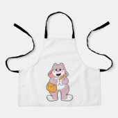 Rabbit as Hiker with Bag Schort (Voorkant)