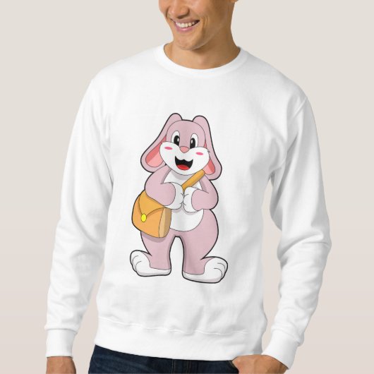 Rabbit as Hiker with Bag Trui (Voorkant)