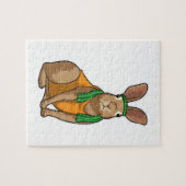 Rabbit as Runner with Towel Legpuzzel (Horizontaal)
