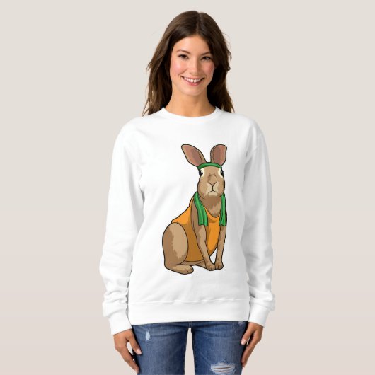 Rabbit as Runner with Towel Trui (Voorkant volledig)