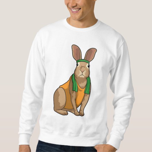 Rabbit as Runner with Towel Trui (Voorkant)