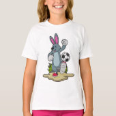 Rabbit as Soccer player with Soccer T-shirt (Voorkant)