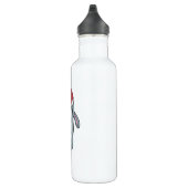 Rabbit at Boxing with Boxing gloves Waterfles (Rechts)