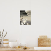 Rabbit at Full Moon, 1930 by Ohara Koson Poster (Keuken)