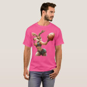 Rabbit Basketball T-shirt (Voorkant volledig)