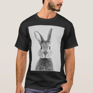 Rabbit Black amp White Graphic T-shirt