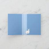 Rabbit Blue Bedankt voor je briefkaart (Binnen)
