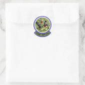 Rabbit Bomb Disposal Ronde Sticker (Tas)
