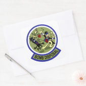 Rabbit Bomb Disposal Vierkante Sticker (Envelop)