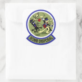 Rabbit Bomb Disposal Vierkante Sticker (Tas)