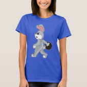 Rabbit Bowling bal T-shirt (Voorkant)